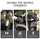 WEST BIKING Summer Cycling Gloves Half Finger Motorcycle MTB Road Bike Gloves For Men Women Non-Slip Fingerless Riding Gloves