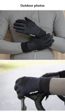 GUB Cycling Gloves Road Bike MTB Windproof Fleece Gloves Microfiber Material Sensitive Touch Screen