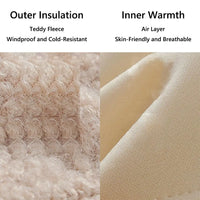 Soft Windproof Winter Fleece Face Mask Outdoor Storage Heat Cycling Face Protector Warm Cold-Resistant Masks