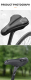 Gel Soft Bike Saddle Cover Anti-slip Waterproof Cushion Padded Sport Bicycle Outdoor Shock Absorption Padded Seat Cover