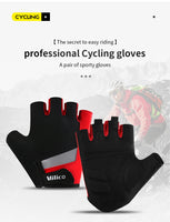 Kyncilor Sports Half Finger Cycling Gloves Men Women MTB Bike Gloves Running Fitness Gym Riding Motorcycle Bicycle Gloves