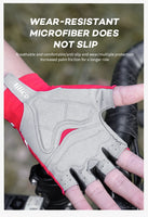 Vilico Lightweight Half Finger Outdoor Cycling Gloves With High Elasticity Fabric For Cushioning Suitable For Multiple Senarios