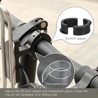 GUB G-21 Bicycle Water Bottle Cage Adapter Adjustable Rotation Bike Water Rack Seatpost Handlebar Bottle Holder Mount Clip