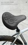 ROCKBROS Bicycle Saddle Cushion PVC Leather Surface Breathable Bike Saddle Silicone Cushion Cycling Seat Shock Absorbing Cushion