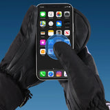 1 Pair Snowboard Accessories Waterproof Skiing Gloves Professional Windproof Snow Gloves Breathable Thick Warm Gloves Snowmobile