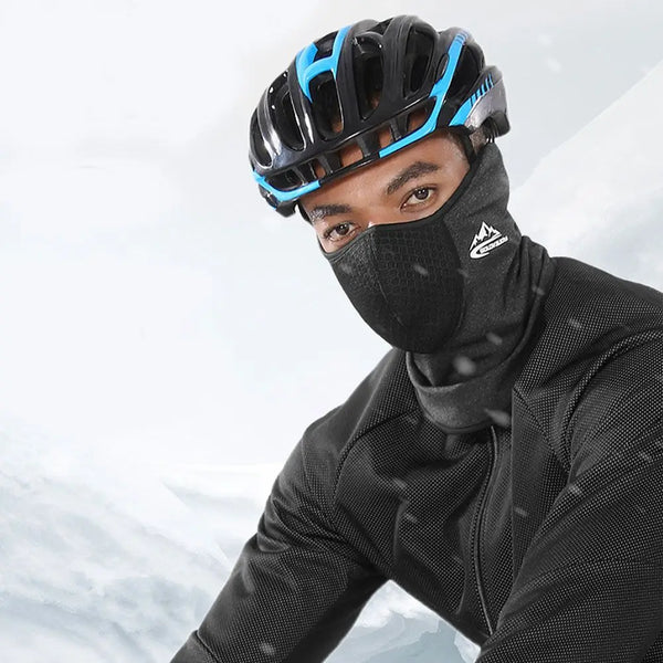 Winter Face Mask Motorcycle Helmet Liner Neck Gaiter Winter Warm Cycling Scarf Outdoor Sports Windproof Balaclava Ear Protector