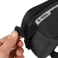 Mountain Bike Bag Front Beam Package Bicycle Bags with Earphone Hole MTB Road Bike Cycling Equipment Saddle Bag