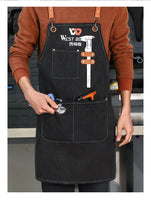 WEST BIKING Bicycle Repair Maintenance Aprons With Pockets For Workshop Technician Kitchen Restaurant Canvas Apron Work Uniform