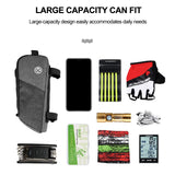 Bicycle Bags Cycling Top Front Tube Frame Bag Phone Case 1.5L Waterproof Storage Pouch Road Bicycle Accessories MTB Bike Bags