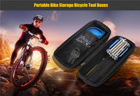 WEST BIKING Bicycle Tool Holder Bag Waterproof Portable Tool Box Glasses Repair Tools Kit Keys Storage Bottle Holder Bracket Bag