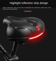 Hollow Breathable Bicycle Saddle Men Women MTB Road Bike Saddle Shock Absorbing Comfortable Big Butt Bike Seat