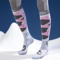 1Pair Ski Socks Cold Weather Socks for Snowboarding Snow Thermal Knee-high Warm Socks Hunting