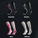 1Pair Wool Ski Socks Mens Womens for Skiing, Snowboarding, Thermal Knee High Winter Warm Sports Performance Socks