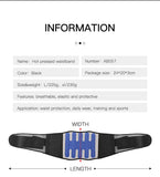 Weightlifting Back Support Compression Belt Men Waist Protection Fitness Training Orthopedics for Lower Back Pain Relief