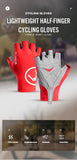 Vilico Lightweight Half Finger Outdoor Cycling Gloves With High Elasticity Fabric For Cushioning Suitable For Multiple Senarios