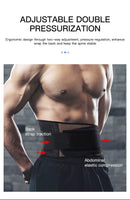 Weightlifting Back Support Compression Belt Men Waist Protection Fitness Training Orthopedics for Lower Back Pain Relief