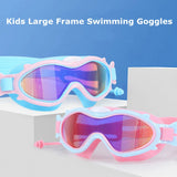 Professional Swimming Goggles Kids Swimming Glasses Diving HD Waterproof Anti-fog UV Protection