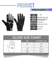 GUB Cycling Gloves Winter Full Finger GEL Shockproof Anti-Skid Touchscreen Sport Gloves Skiing Tactical Cycling Mitten