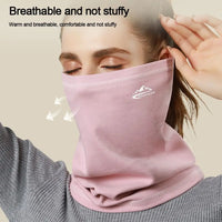 Winter Sports Bandana Running Velvet Thermal Neck Warmer Ski Hiking Cycling Riding Snowboard Scarf Windproof Headgear