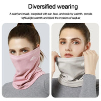 Winter Sports Bandana Running Velvet Thermal Neck Warmer Ski Hiking Cycling Riding Snowboard Scarf Windproof Headgear