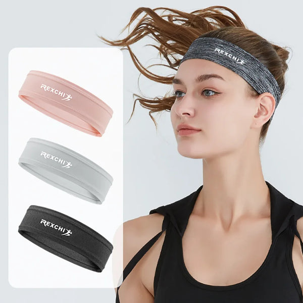 Sport Headbands Bike Cycling Running Sweatband Fitness Jogging Tennis Yoga Gym Headscarf Head Sweat Hair Band Bandage Men Women