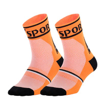 Professional Cycling Socks MTB Flash Design Men Women Bike Socks Breathable Running Racing Socks Road Sock