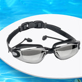 Swimming Goggles Men Women Professional Pool Glasses Adults Anti Fog UV Protection Optical Waterproof Swim Eyewear with Earplug