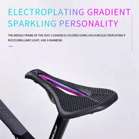 Ultralight 3D Honeycomb Road Bicycle Saddle Shockproof Comfortable MTB Seat Breathable Cycling Racing Saddle Bike Accessories