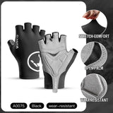 Vilico Lightweight Half Finger Outdoor Cycling Gloves With High Elasticity Fabric For Cushioning Suitable For Multiple Senarios