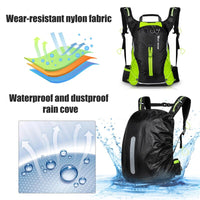 WEST BIKING 16L Cycling Backpack Bicycle Bike Water Bag Outdoor Sports Mountaineering Hiking Climbing Camping Travel Backpack Waterproof Ultralight