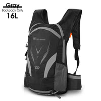 16L Cycling Backpack Bicycle Hydration Bag Outdoor Sport Mountaineering Hiking Climbing Travel Packsack Waterproof Ultralight