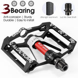 Aluminium Alloy Bicycle Pedals BMX MTB Road Bike Pedals Ultralight Anti-Slip Sealed Bearing