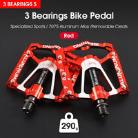 Aluminium Alloy Bicycle Pedals BMX MTB Road Bike Pedals Ultralight Anti-Slip Sealed Bearing