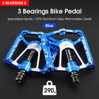 Aluminium Alloy Bicycle Pedals BMX MTB Road Bike Pedals Ultralight Anti-Slip Sealed Bearing