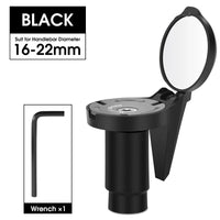 WEST BIKING Bicycle Rearview Mirror Handlebar End Mirror Small Convex Cycling Mirror 360 Flexible MTB Road Bike Accessories