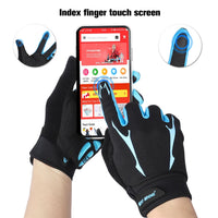 Full Finger Cycling Gloves Bicycle MTB Raod Bike Outdoor Sports Gloves GEL Liquid Silicone Non-slip Breathable