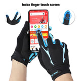 Full Finger Cycling Gloves Bicycle MTB Raod Bike Outdoor Sports Gloves GEL Liquid Silicone Non-slip Breathable