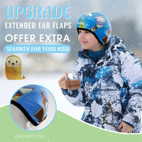 WEST BIKING Children Sports Cap Boys Girls Winter Warm Windproof Ear Protection Cycling Ski Helmet Liner Running Kid Cartoon Cap