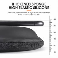 Gel Silicone Bicycle Saddle Cover MTB Road Bike Seat Cushion Cover Waterproof PU Leather Thicken Memory Foam Anti-Slip