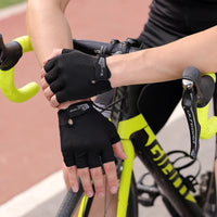 WEST BIKING Half Finger Cycling Gloves Anti Slip Motorcycle MTB Road Bike Gloves Men Sport Fitness Bicycle Fingerless Gloves