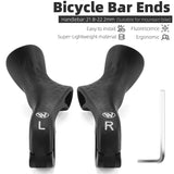 Universal Cycling Bicycle Bike MTB Moutain Bike Handle Bar Ends Handlebar Ends Nylon Fiber Ergonomic 22.2mm Ultralight