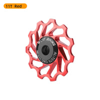 WEST BIKING MTB Rear Derailleur CNC Pulley Wheel 11T 13T Ceramic Bearing Lightweight Road Bike Rear Shifter Switch Rollers