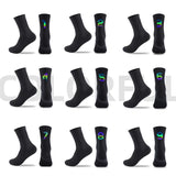 WEST BIKING Professional Cycling Socks Breathable Bicycle Racing Compression Socks Men Soccer Basketball Sports Reflective Socks