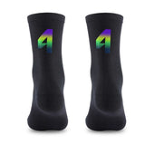 WEST BIKING Professional Cycling Socks Breathable Bicycle Racing Compression Socks Men Soccer Basketball Sports Reflective Socks