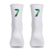 WEST BIKING Professional Cycling Socks Breathable Bicycle Racing Compression Socks Men Soccer Basketball Sports Reflective Socks