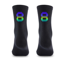 WEST BIKING Professional Cycling Socks Breathable Bicycle Racing Compression Socks Men Soccer Basketball Sports Reflective Socks