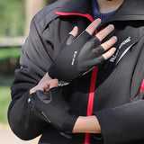 WEST BIKING Summer Cycling Gloves Half Finger Motorcycle MTB Road Bike Gloves For Men Women Non-Slip Fingerless Riding Gloves