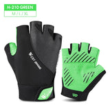 WEST BIKING Summer Cycling Gloves Half Finger Motorcycle MTB Road Bike Gloves For Men Women Non-Slip Fingerless Riding Gloves