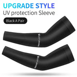 WEST BIKING UV Sun Protection Sport Arm Sleeves Cycling Running Fitness Basketball Breathable Men Women Sunscreen Arm Warmers