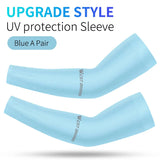 WEST BIKING UV Sun Protection Sport Arm Sleeves Cycling Running Fitness Basketball Breathable Men Women Sunscreen Arm Warmers